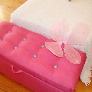BRIGHTON Upholstered Blanket box or shoe box