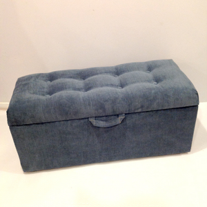 Upholstered Blanket box or shoe box