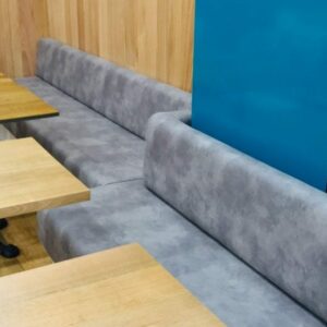 Commercial custom made upholstered seating